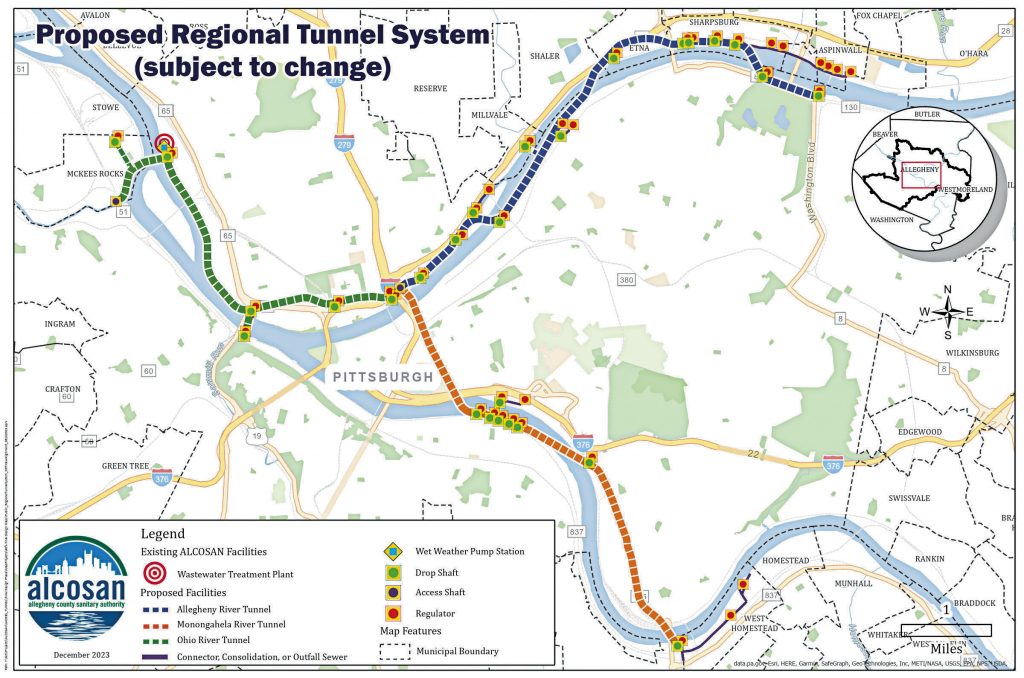 ALCOSAN gives update on new tunnel plan - Northside Chronicle